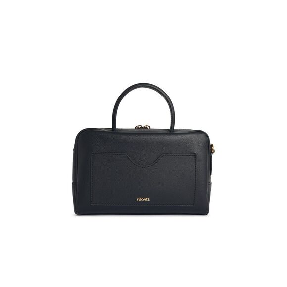 Versace 'La Medusa Boston' Black Leather Bag Women - Picture 3 of 3